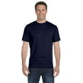 thumbnail image 1 of Hanes 5.2 oz. ComfortSoft Cotton T-Shirt 5280 Pack of 3- NAVY,S, 1 of 1