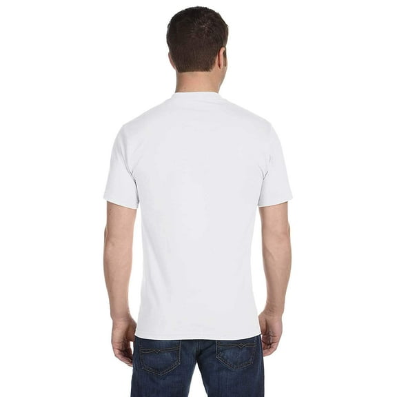 Hanes 5.2 oz. ComfortSoft Cotton T-Shirt 5280 Pack of 3- WHITE,XL