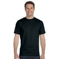 thumbnail image 1 of Hanes 5.2 oz. ComfortSoft Cotton T-Shirt 5280 Pack of 5- BLACK,S, 1 of 1