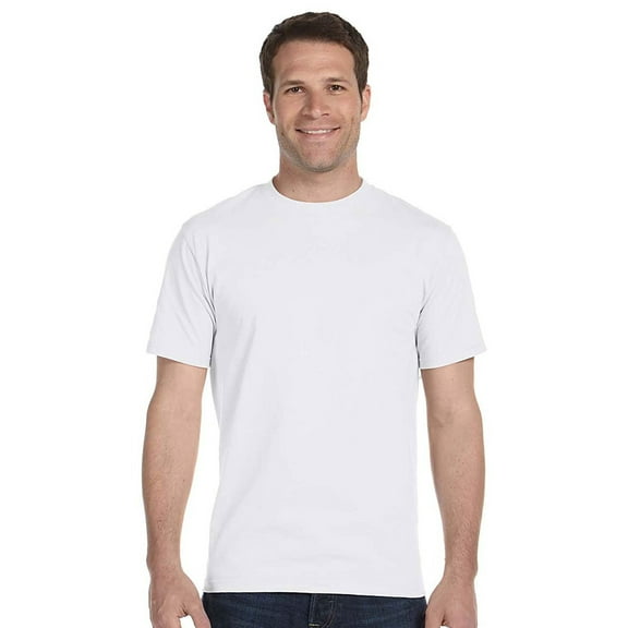 Hanes 5.2 oz. ComfortSoft Cotton T-Shirt 5280 Pack of 5- WHITE,S
