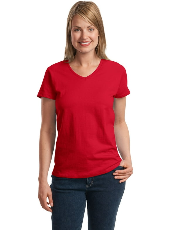 Hanes V-neck T-shirts