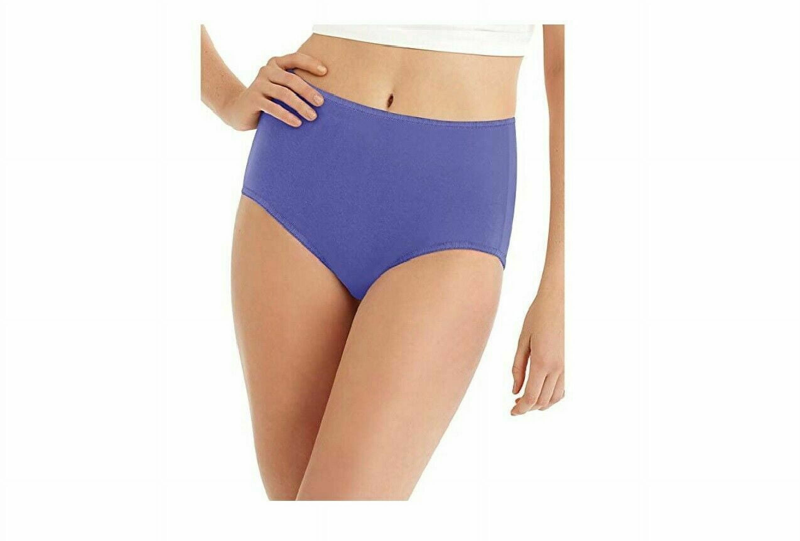 Hanes 5 Pack Briefs Underwear Women's Microfiber Cool Comfort Panties Size 5  