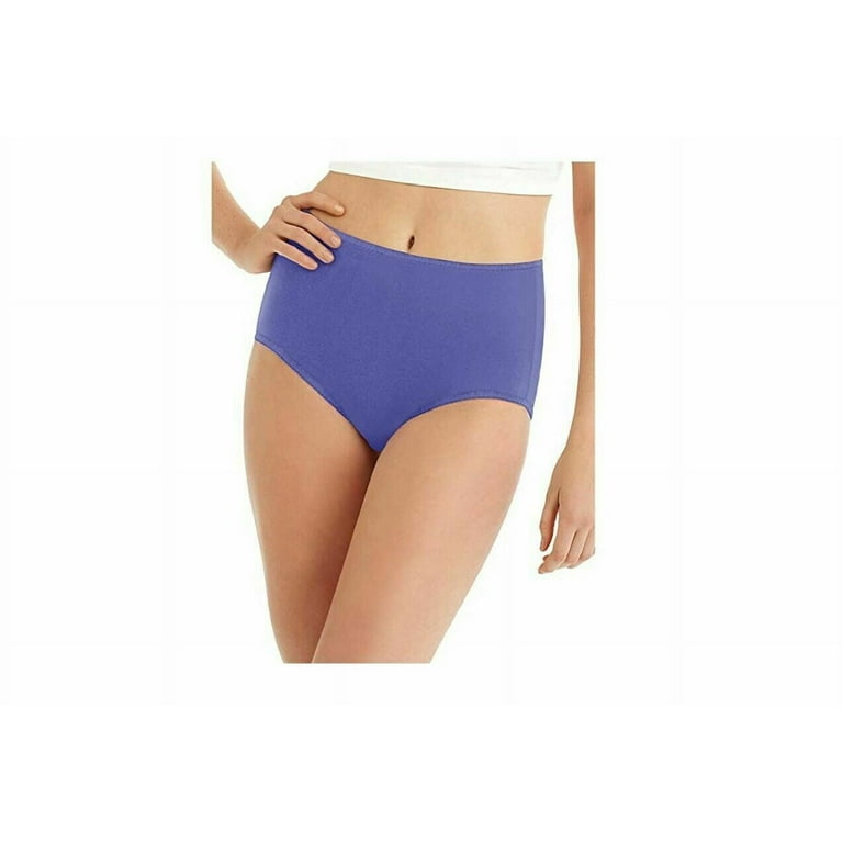 Hanes 5 Pack Briefs Underwear Women's Microfiber Cool Comfort Panties Size 5