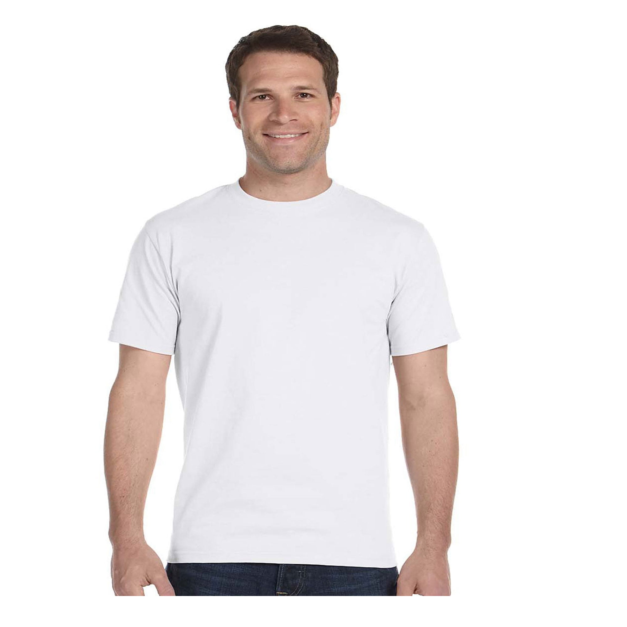 Hanes 5180 Beefy-T - 100 Cotton T-Shirt - Walmart.com