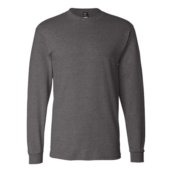 Hanes 5186 Adult 6.1 oz. Long-Sleeve Beefy-T