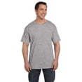 thumbnail image 1 of Hanes 5190P Beefy-T Pocket T-Shirt - Light Steel - Small, 1 of 2