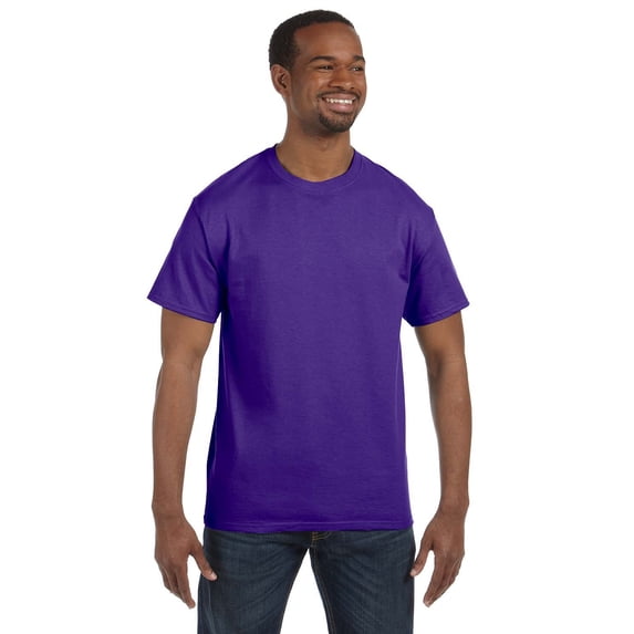 Hanes 5250T Men's Authentic-T T-Shirt (6 Pack)