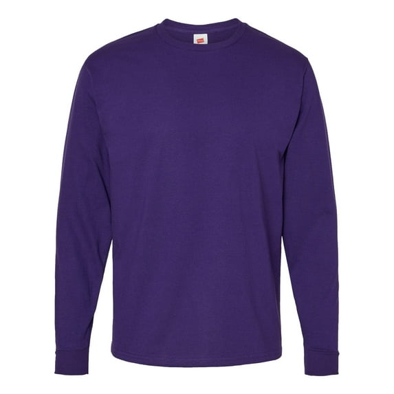 Hanes 5286 Men's 5.2 oz. ComfortSoft Cotton Long-Sleeve T-Shirt