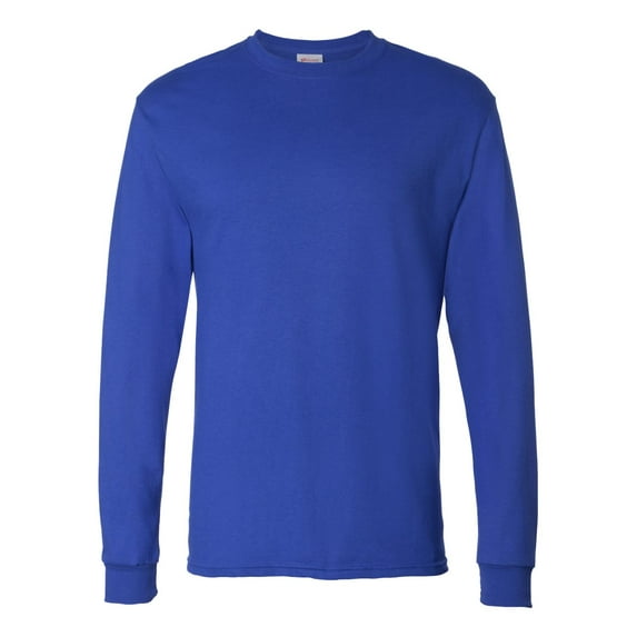 Hanes 5286 Men's 5.2 oz. ComfortSoft Cotton Long-Sleeve T-Shirt