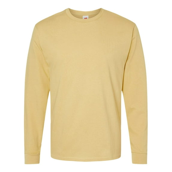 Hanes 5286 Men's 5.2 oz. ComfortSoft Cotton Long-Sleeve T-Shirt
