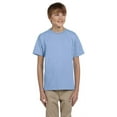 thumbnail image 1 of Hanes 5370 Boys Short Sleeve T-Shirt - Light Blue - Medium, 1 of 2
