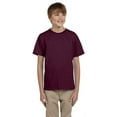 thumbnail image 1 of Hanes 5370 Boys Short Sleeve T-Shirt - Maroon - Small, 1 of 2
