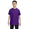 thumbnail image 1 of Hanes 54500 Youth Tagless T-Shirt - Purple - X-Large, 1 of 2