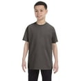 thumbnail image 1 of Hanes 54500 Youth Tagless T-Shirt - Smoke Gray - Large, 1 of 2