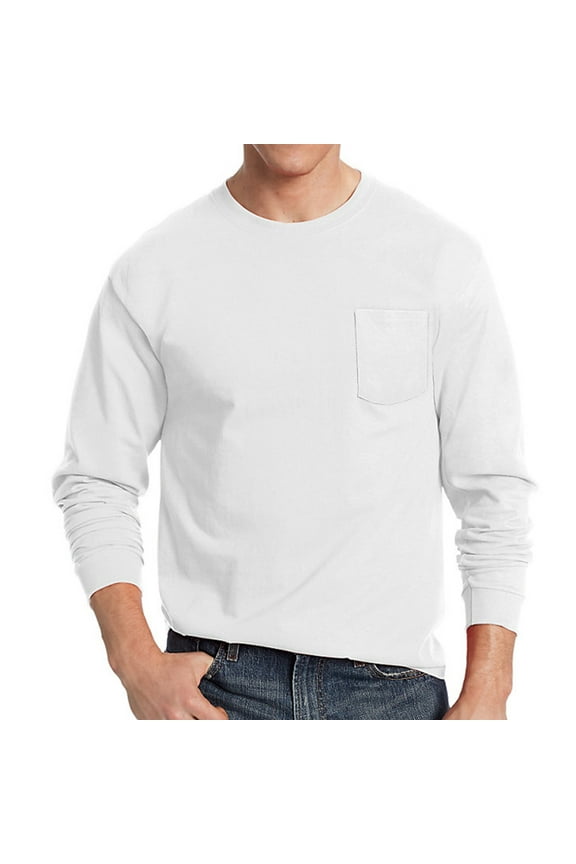 5596 Men'S 6.1 Oz. Long-Sleeve Pocket T-Shirt