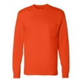 thumbnail image 1 of Hanes 5596 Men's 6.1 oz. Tagless Long-Sleeve Pocket T-Shirt, 1 of 1