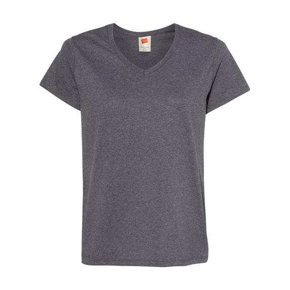 Hanes 5780 Ladies' 5.2 oz. Tagless V-Neck T-Shirt (2 PACK)