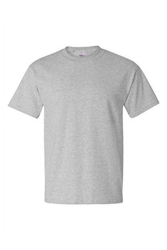 Men's BEEFY-T Short Sleeve T-shirt TALL 6.1 oz (Pack of 3) 3 Light Steel