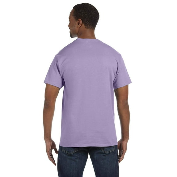 Hanes 6.1 oz. TaglessxFFFD; T-Shirt - LAVENDER - XL Pack of 3