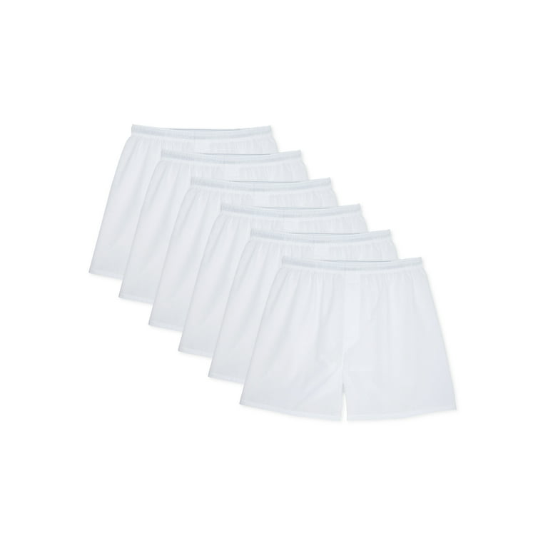 White woven boxer shorts hotsell