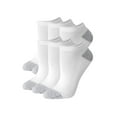 thumbnail image 1 of Hanes 6-Pack No Show Socks Women's   Breathable Wicking  Cool Comfort Sizes 8-12, 1 of 5