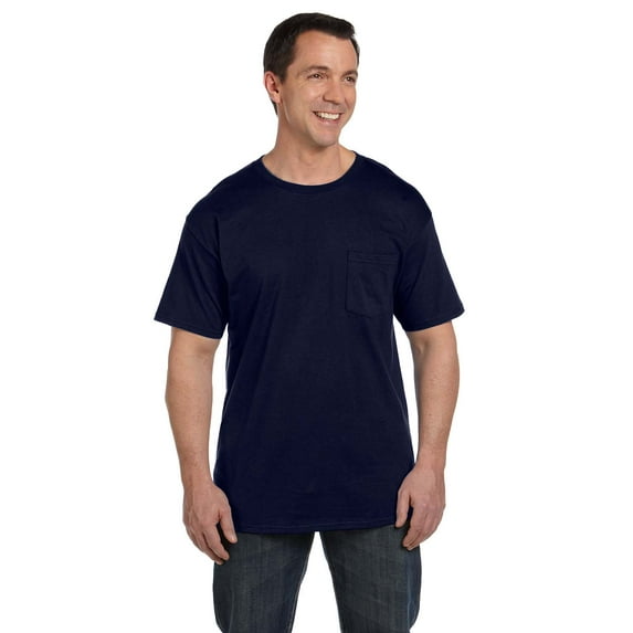 Hanes 61 Oz Beefy-T With Pocket