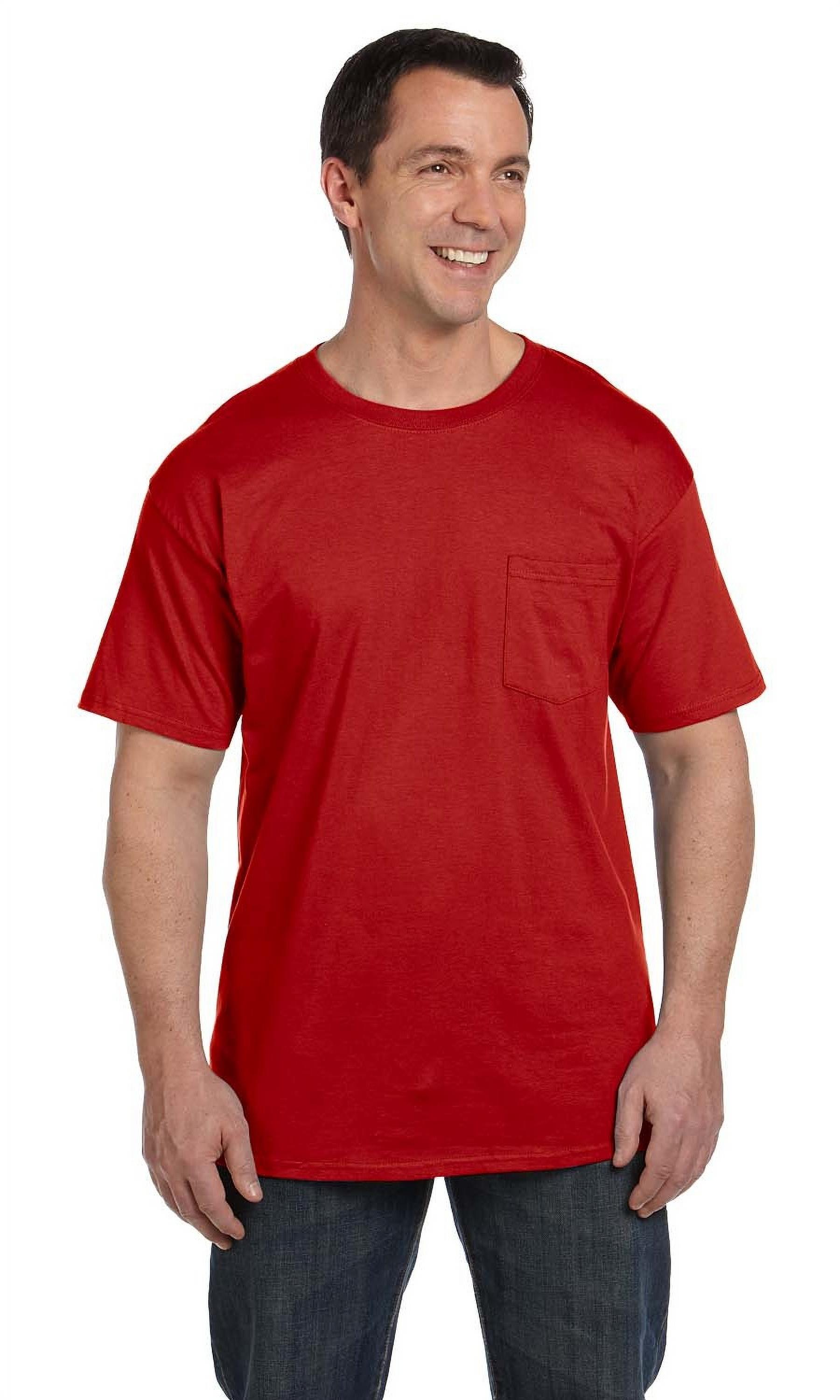 Hanes 61 Oz Beefy-T With Pocket