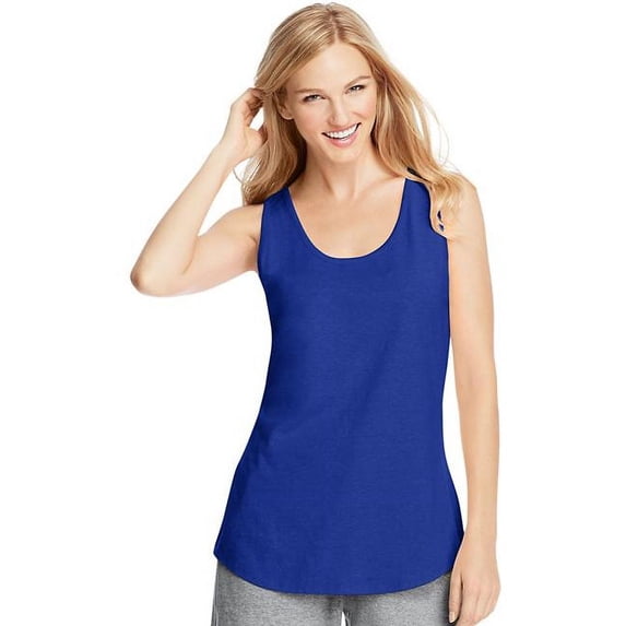 Hanes 78715941895 X-Temp Womens Performance Tank, Deep Royal - Small