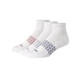 thumbnail image 1 of Hanes Absolute Active Men’s Cushioned Ankle Socks Pack, 3-Pack, Moisture Wicking White Assortment 6-12, 1 of 3
