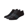 thumbnail image 1 of Hanes Absolute Active Men’s Cushioned Heel Shield Socks, Shoe Sizes 6-12, 3-Pairs Black/Marled, 1 of 3