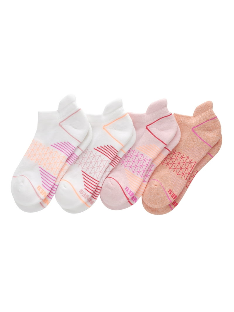 Hanes Women's Heel Shield Socks, Absolute Comfort, 4-Pack, Size 5