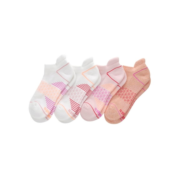 Socks Pack w/ Heel Shield, 4 Pairs, Absolute Comfort Socks for Women, Value Pack