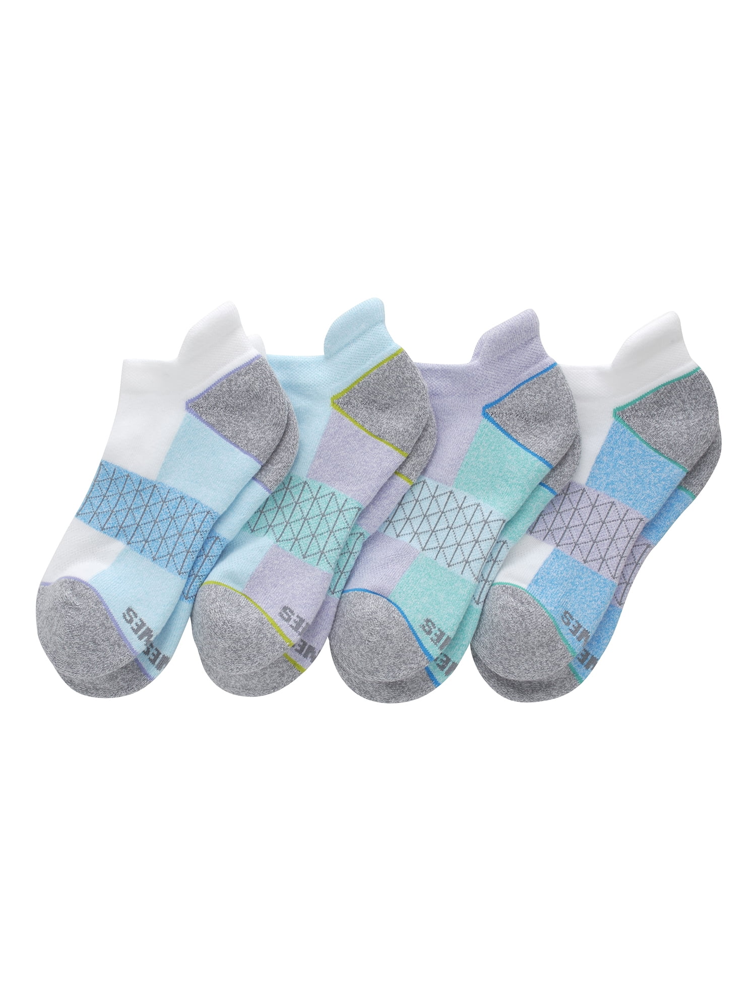 Socks Pack w/ Heel Shield, 4 Pairs, Absolute Comfort Socks for Women, Value Pack