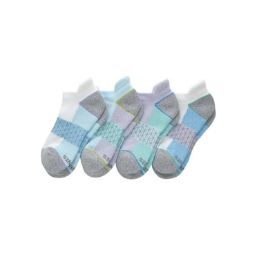 Hanes Absolute Comfort Women's No Show Tab Socks, 4-Pairs