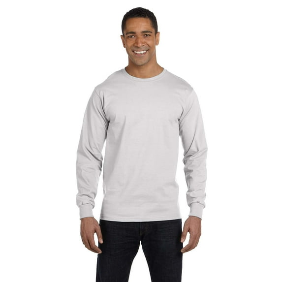 Hanes Adult 6.1 oz. Long-Sleeve Beefy-T - 5186
