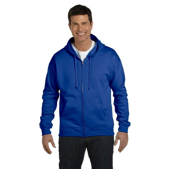 Hanes Adult 7.8 oz. EcoSmart 50/50 Full-Zip Hood - P180