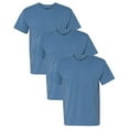 thumbnail image 1 of Hanes Men`s ComfortBlend® EcoSmart® Crewneck T-Shirt,5170,2X,Heather Blue (Pack of 3) 3 Heather Blue, 1 of 1
