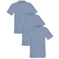 thumbnail image 1 of Hanes Mens ComfortBlend EcoSmart Crewneck T-Shirt (Pack of 3) 3 Stonewashed Blue, 1 of 1