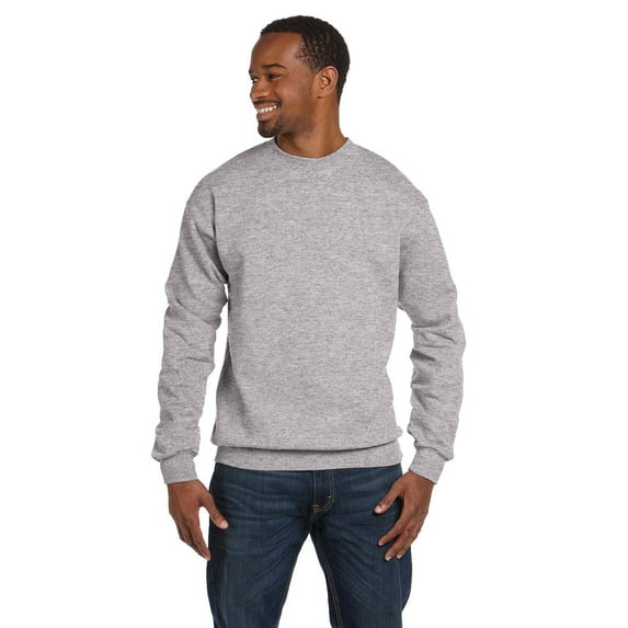 Hanes Adult ComfortBlend EcoSmart crew neck - Light Steel 50/50 - L Pack of 1