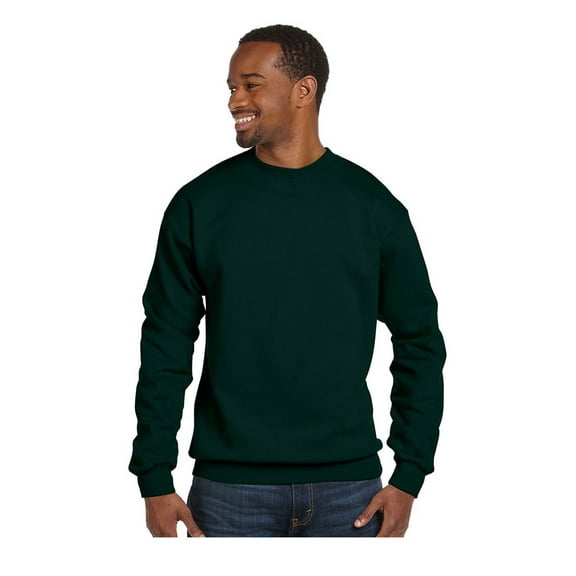 Hanes Adult Comfortblend Crewneck Rib-Knit Fleece Sweatshirt, Style P160