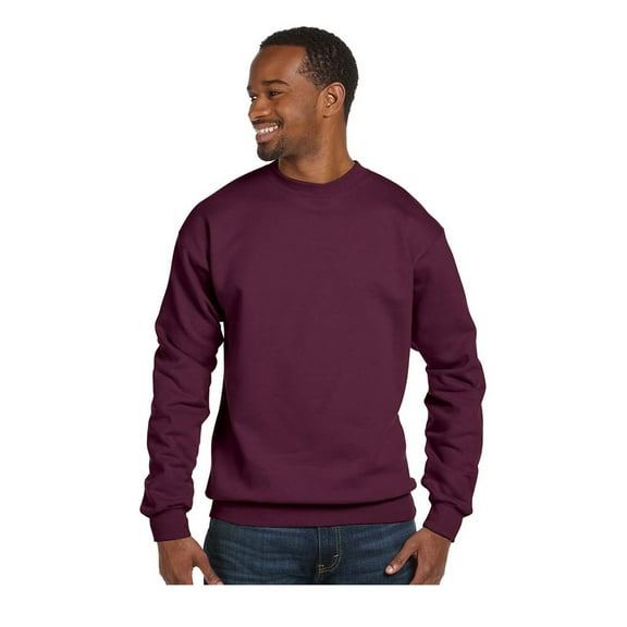 Hanes Adult Comfortblend Crewneck Rib-Knit Fleece Sweatshirt, Style P160