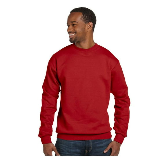 Hanes Adult Comfortblend Crewneck Rib-Knit Fleece Sweatshirt, Style P160