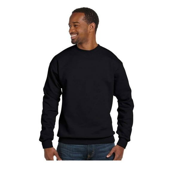 Hanes Adult Comfortblend Crewneck Rib-Knit Fleece Sweatshirt, Style P160