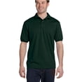 thumbnail image 1 of Hanes Adult Comfortblend Ecosmart Polo Jersey Shirt, Style 054X, 1 of 1