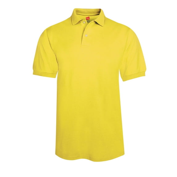 Hanes Adult Comfortblend Ecosmart Polo Jersey Shirt, Style 054X
