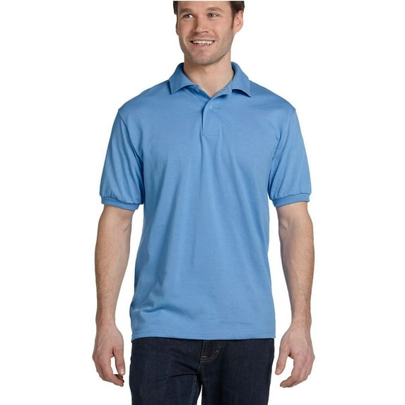 Hanes 54 Adult 50/50 Ecosmart-Jersey Knit Polo