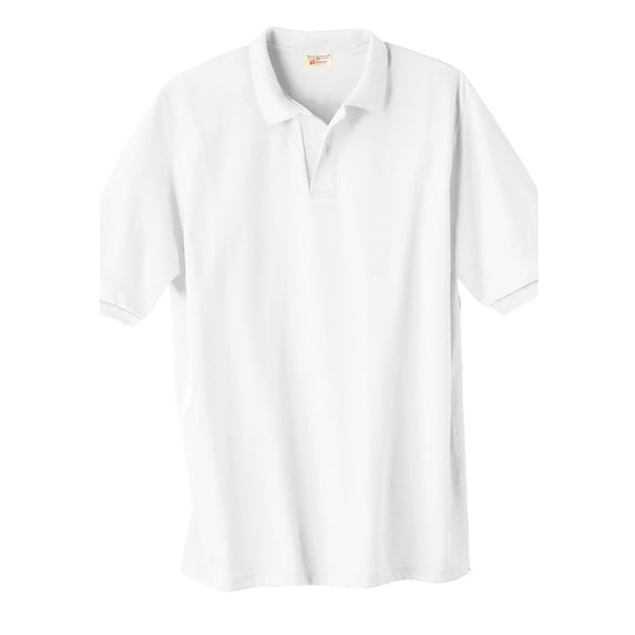 Hanes Adult Comfortblend Ecosmart Polo Jersey Shirt, Style 054X