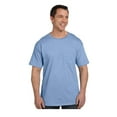 thumbnail image 1 of Hanes Adult High Stitch Ring Spun Preshrunk Pocket T-Shirt, Style 5190, 1 of 1