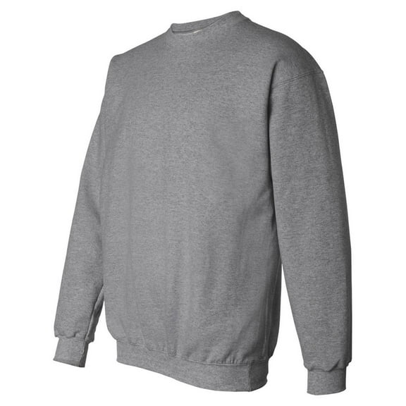 Hanes Adult Patented Low-Pill Crew Neck Fleece Sweatshirt, Light Steel, 2XL, Style, F260