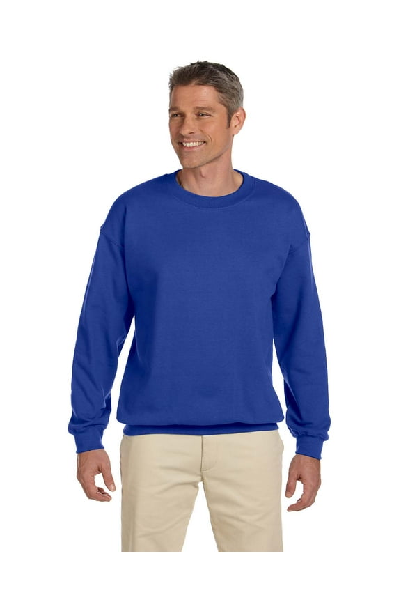 Adult Ultimate Cotton Crew , F260 , Deep Royal , X-Large